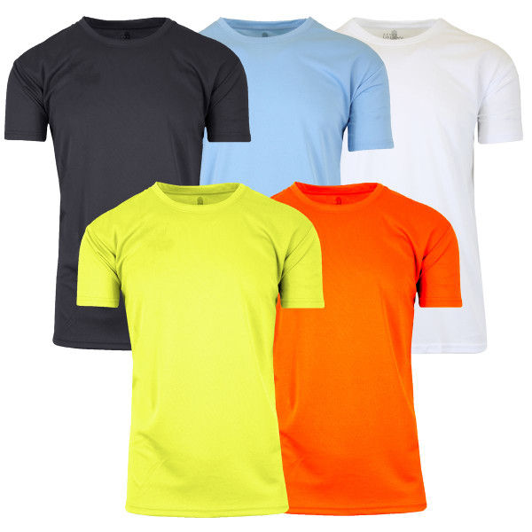 Men's Moisture-Wicking Wrinkle-Free Performance Tee (3 to 5-Pack) product image
