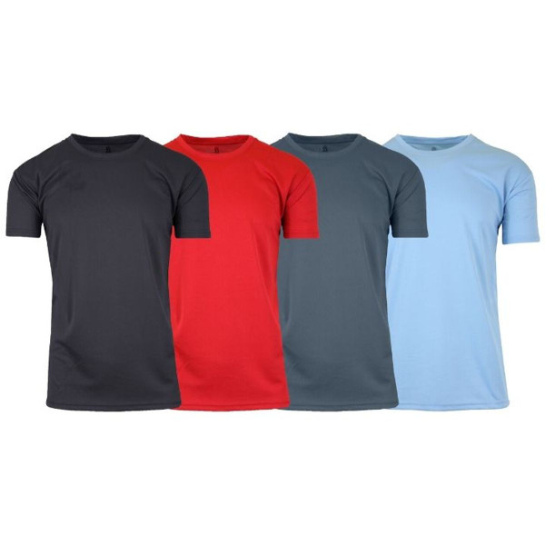 Men's Moisture-Wicking Wrinkle-Free Performance Tee (3 to 5-Pack) product image