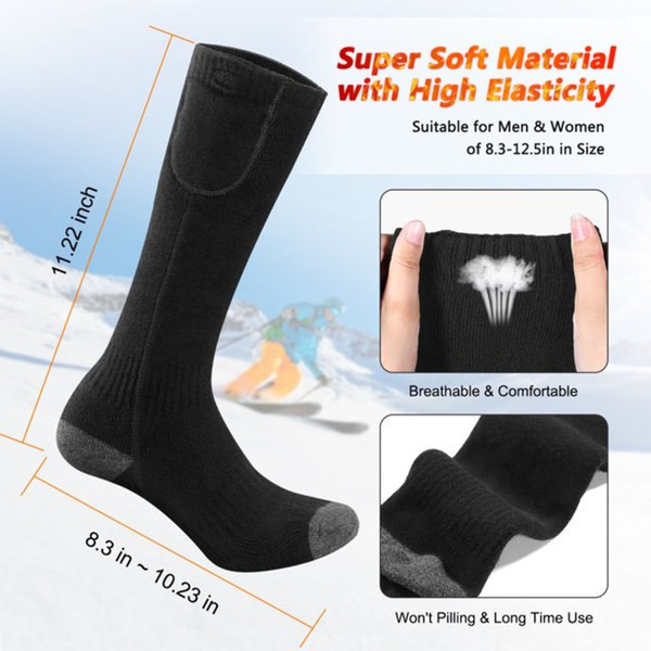 Rechargeable Electric Unisex Battery Powered Socks product image