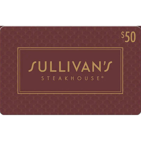 Sullivan's Steakhouse $50 eGift Card [Digital Delivery] product image