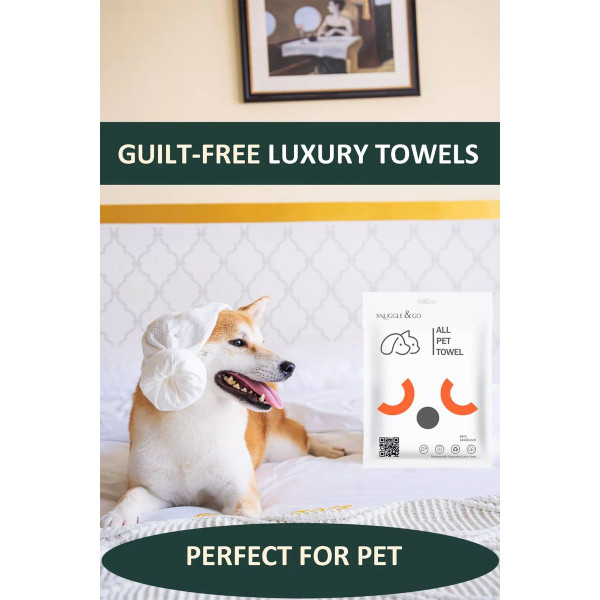 Hypoallergenic Disposable Pet Towel (6-Pack) product image