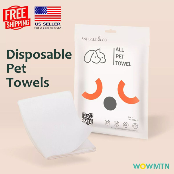Hypoallergenic Disposable Pet Towel (6-Pack) product image