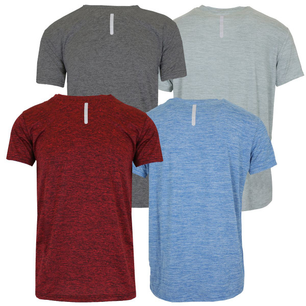 Men's Moisture-Wicking Marled Performance Tee (5-Pack) product image