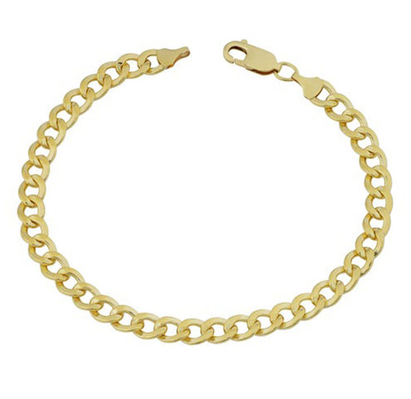 Gold Plated Cuban, Mariner, Figaro, or Rope Bracelet product image