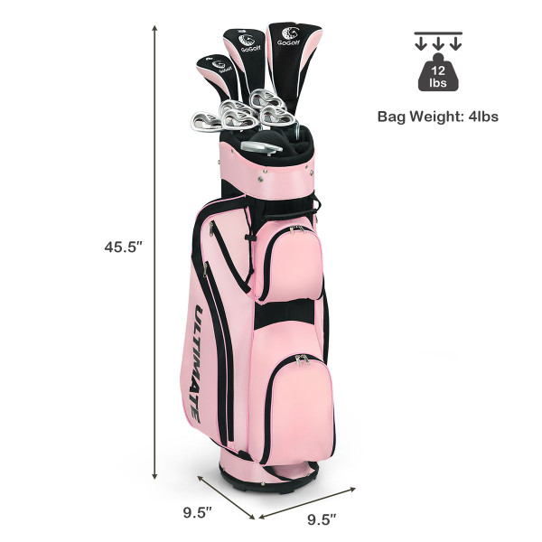 Women's Complete Golf Clubs Set with Bag (10-Pieces) product image