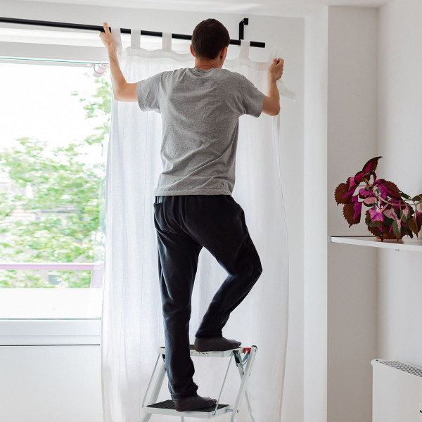 Folding 2-Step Ladder with Anti-Slip Pedal & Large Foot Pads product image