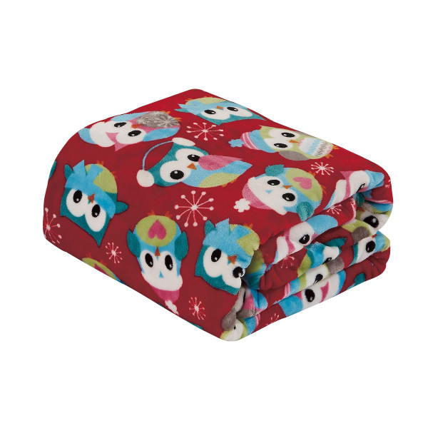 50 x 60-Inch Microplush Holiday Throw Blanket (7 Fun Styles) product image