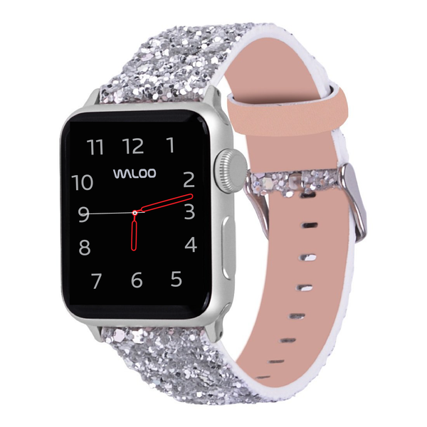 Sparkly Leather Apple Watch Band product image