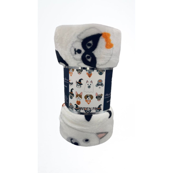 Noble House Microplush Halloween Throw Blanket product image