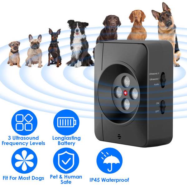 iMounTEK Rechargeable Ultrasonic Anti-barking Device product image