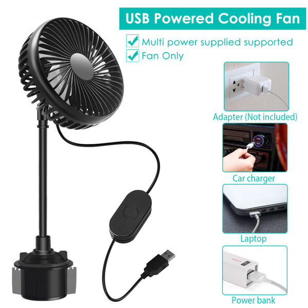 iMounTEK Gooseneck Car Cup Holder Fan product image
