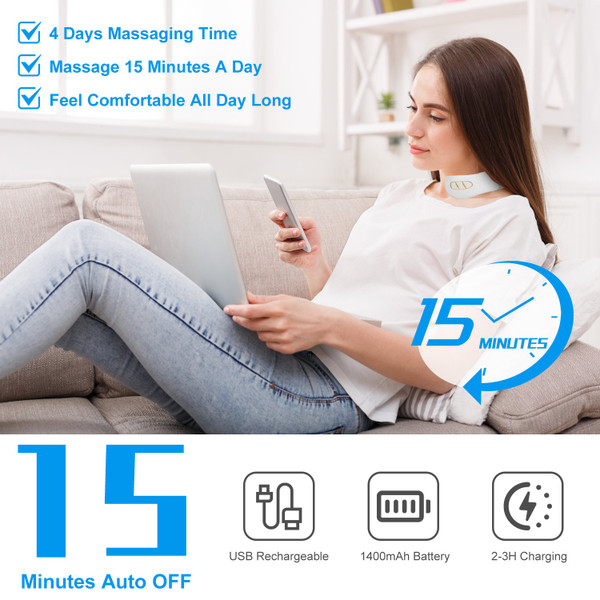iMounTEK Portable Heated Neck Massager product image