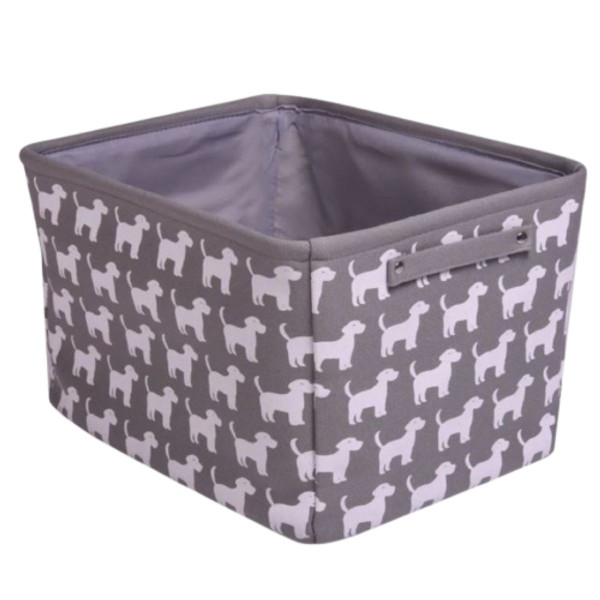 Canvas Storage Basket Organizer with Handles product image