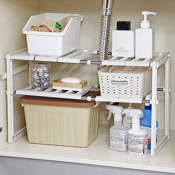 2-Tier Under Sink Organizing Rack product image