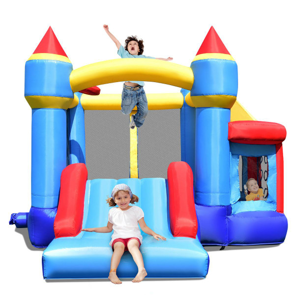 Castle Inflatable Bounce House  with Basketball Nets  product image