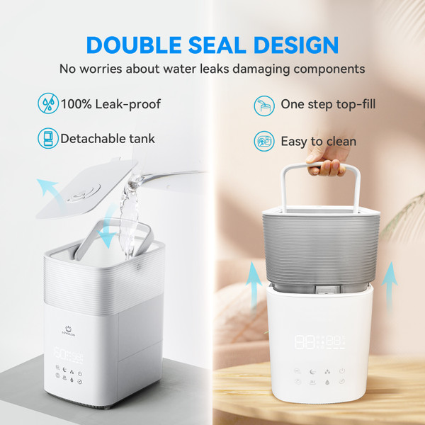 Lovolon 5L Ultrasonic Warm & Cool Mist Humidifier product image