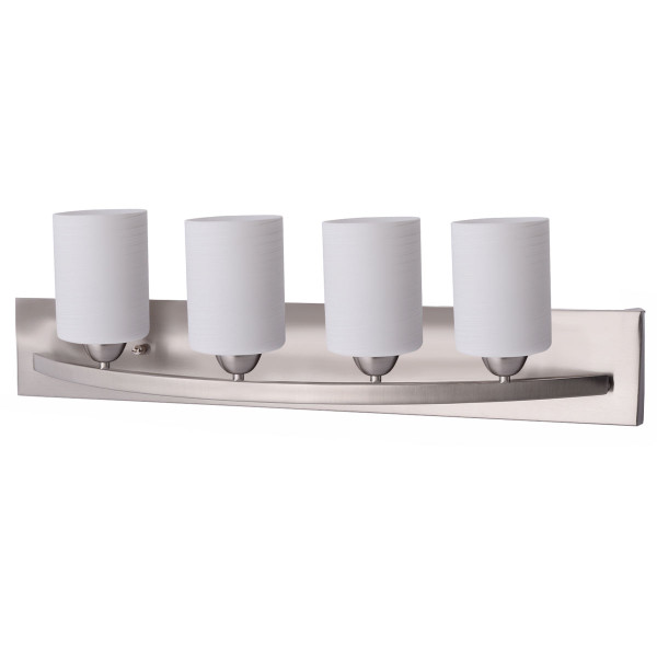 4-Light Glass Wall Sconce  product image
