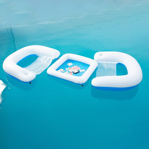 Zone Tech® Inflatable Game Station Set with Waterproof Playing Cards product image