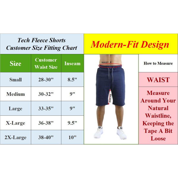 Men's Tech Jogger Shorts with Zipper Pockets (3-Pack) product image