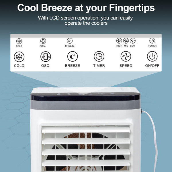 Evaporative Swamp Cooler with 5.28Gal/20L Water Tank product image