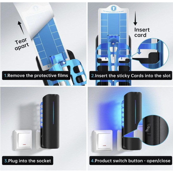 Plug-in Flying Insect Trap with 5 Glue Boards product image