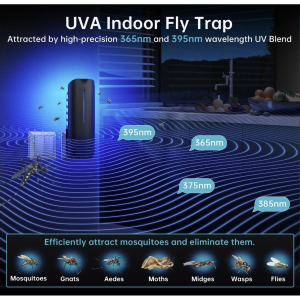 Plug-in Flying Insect Trap with 5 Glue Boards product image