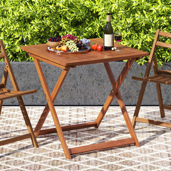 29.5" x 29.5" Patio Dining Table with 2" Umbrella Hole product image