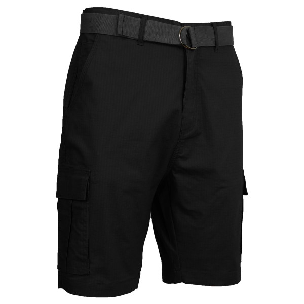 Men's Cotton Stretch Ripstop Cargo Shorts with Belt  product image