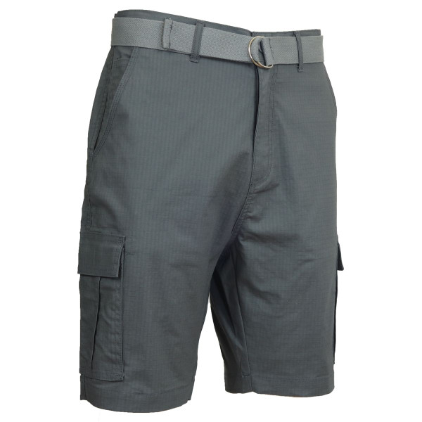 Men's Cotton Stretch Ripstop Cargo Shorts with Belt  product image