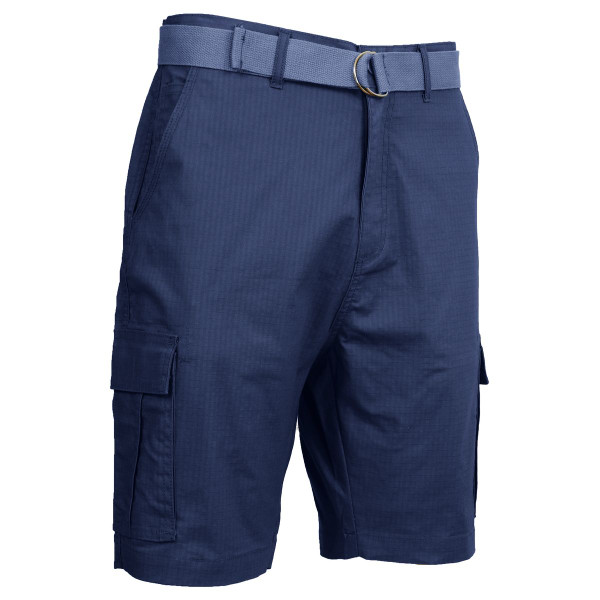 Men's Cotton Stretch Ripstop Cargo Shorts with Belt  product image