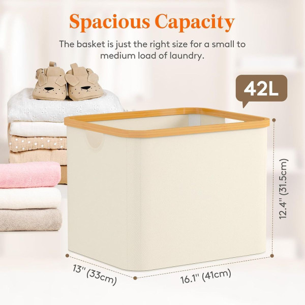 42L Foldable Storage Hamper (2-Pack) product image