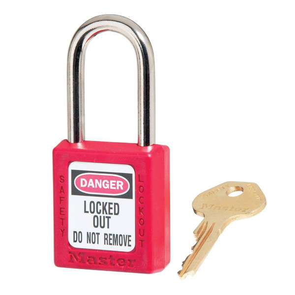 Red Safety Padlock (8-Pack) product image