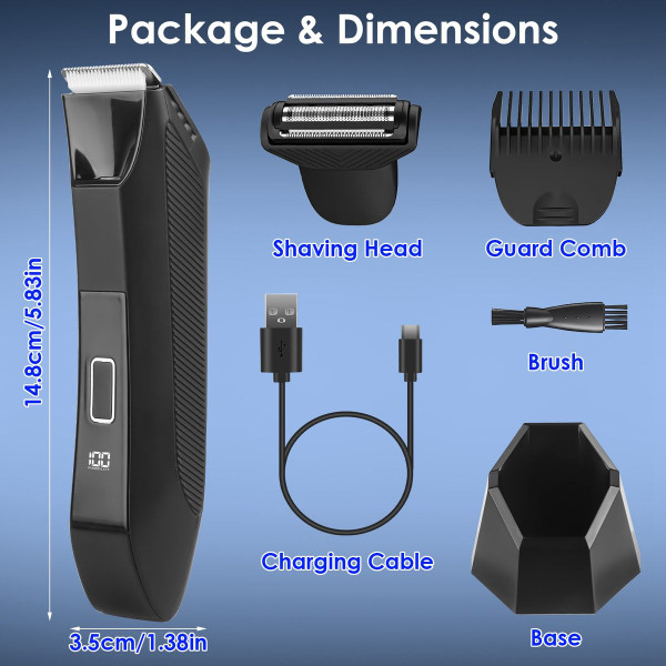 Men's 2-in-1 Electric Body Trimmer product image