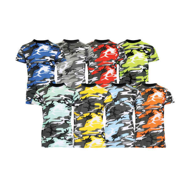 Men's Camo Print Short Sleeve T-Shirt product image