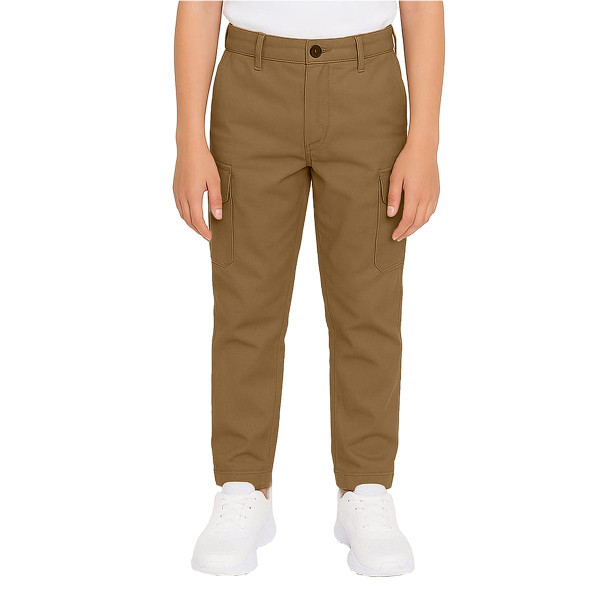 Boy’s Super Stretch Cotton Cargo Pants (1- or 3-Pack) product image