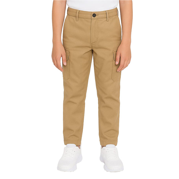 Boy’s Super Stretch Cotton Cargo Pants (1- or 3-Pack) product image