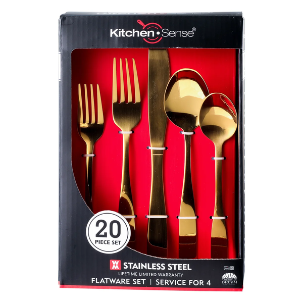 40-Piece Stainless Steel Flatware Silverware (Set of 8) product image