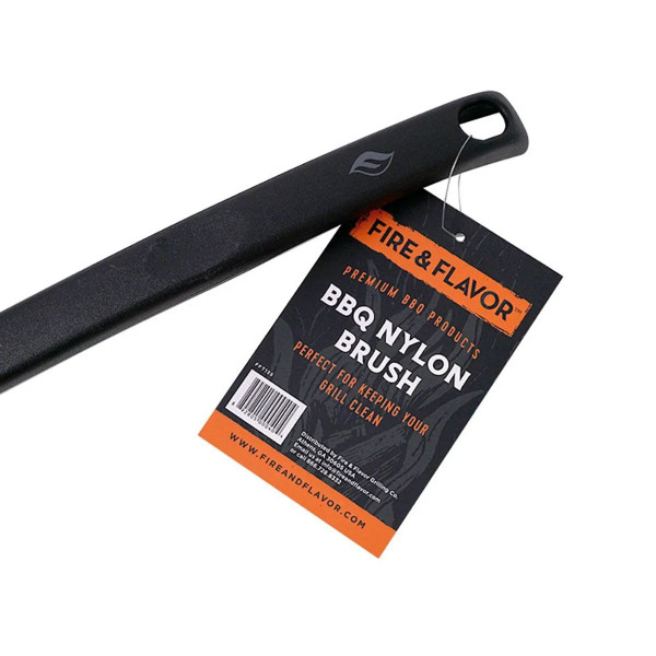 Fire & Flavor Nylon Grill Brush for Outdoor Grill Cleaning (2-Pack) product image