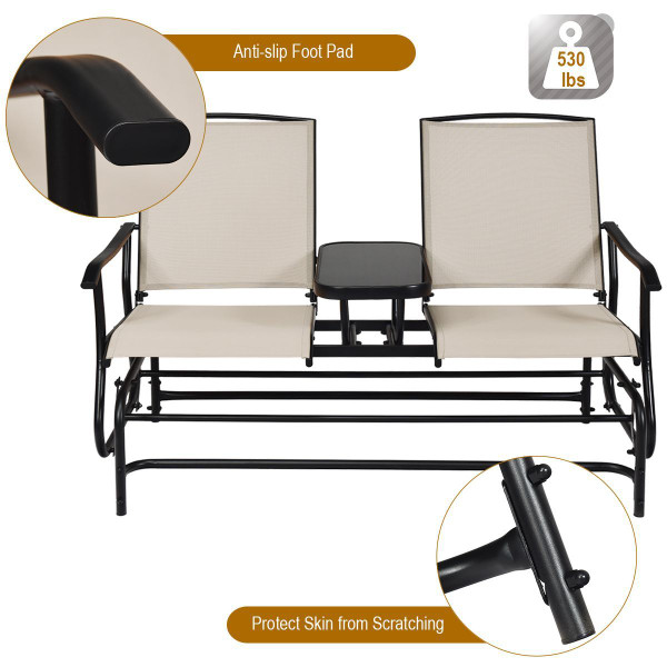 2-Person Double Patio Glider product image