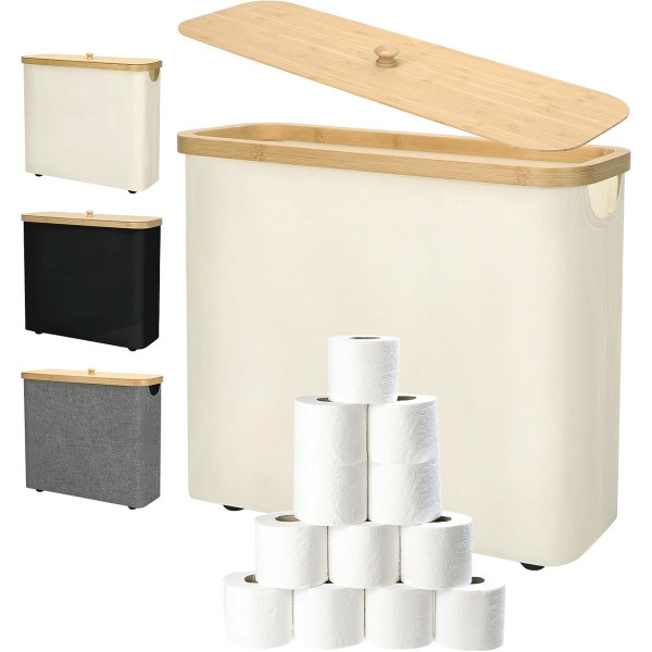 Discreet Toilet Paper Storage Bin product image