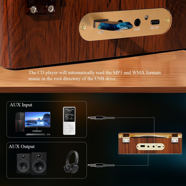 Retro Bluetooth Audio Player  product image