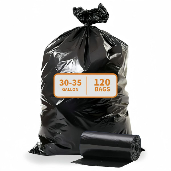 35-Gallon Lightweight Trash Bags (120 Count) product image