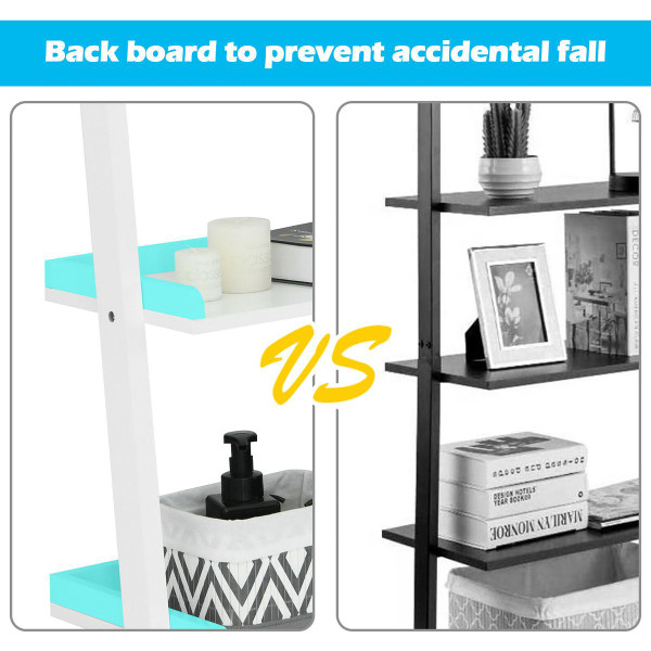 5-Tier Leaning Wall Ladder Shelf  product image