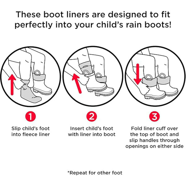 Kids' Unisex Waterproof Rubber Boots product image