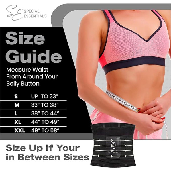 Special Essentials Unisex Waist Trainer with Adjustable Sweat Band (2-Pack) product image