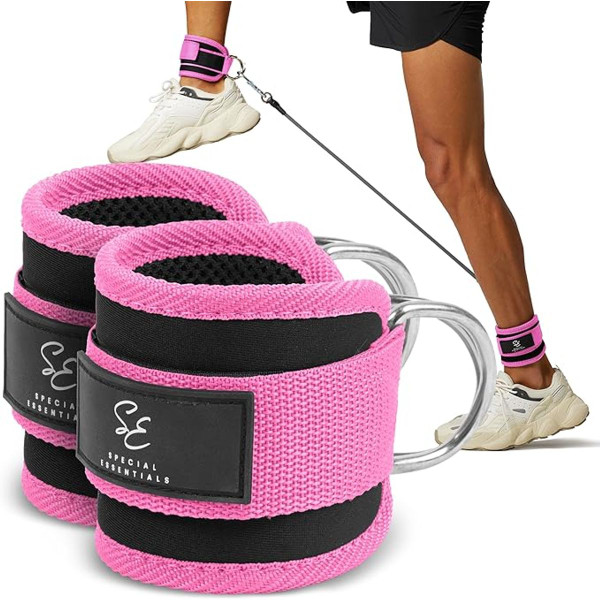 Special Essentials Ankle Straps for Cable Machines (1 or 2 Pairs) product image