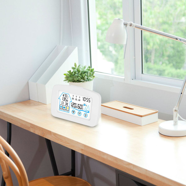 Wireless Weather Station Clock product image