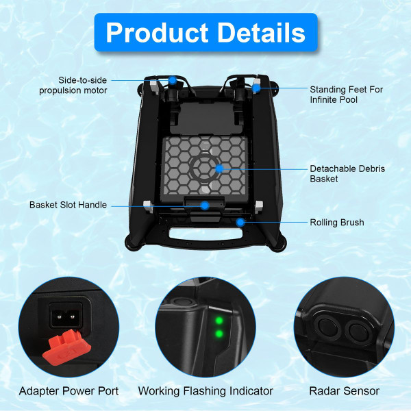 Solar Robotic Pool Skimmer product image