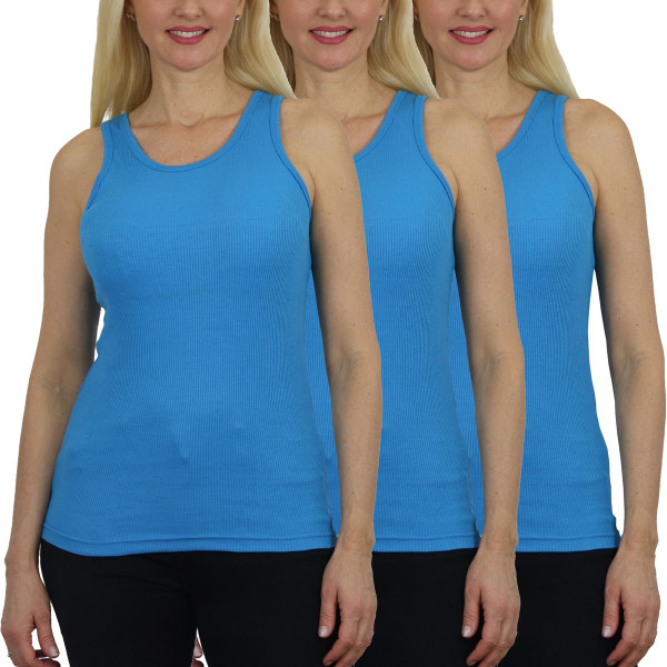 Women's Ribbed Tank Tops (3-Pack) product image