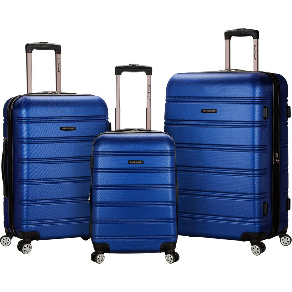 Rockland 3-Piece Hardside Expandable Spinner Luggage Set product image